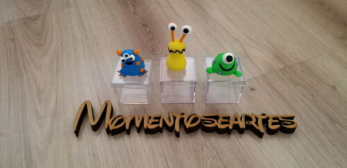 10 Lembrancinhas Monstrinhos Caixinhas