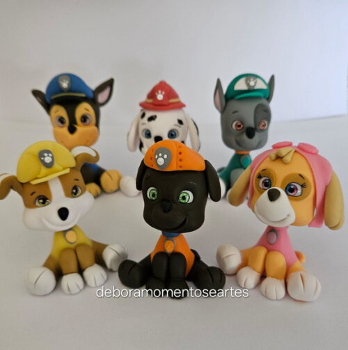 Apliques Patrulha Canina Biscuit
