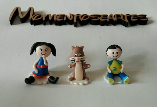 Apliques Show da Luna biscuit