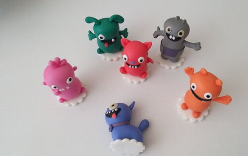 Apliques Ugly Dolls Biscuit