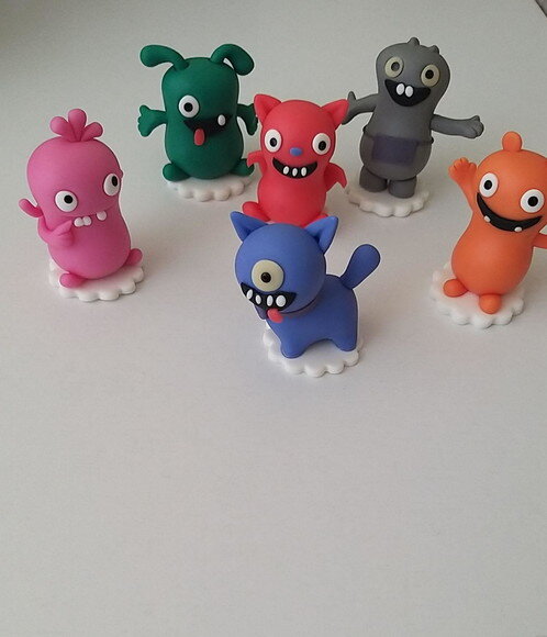 Apliques Ugly Dolls Biscuit