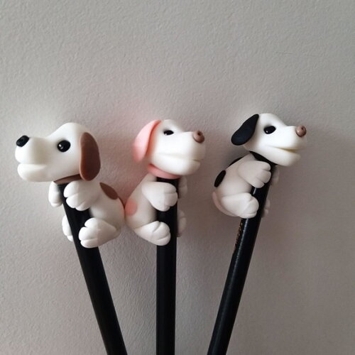 Kit 15 Lápis com Ponteira Cachorrinho