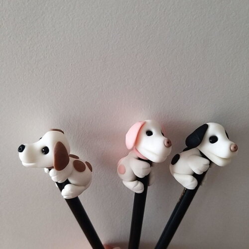 Kit 15 Lápis com Ponteira Cachorrinho