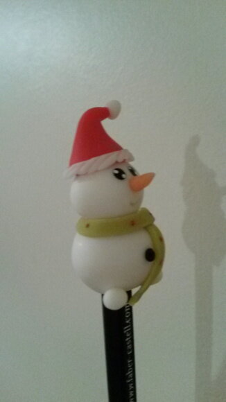 Lápis Boneco de Neve Lembrancinhas