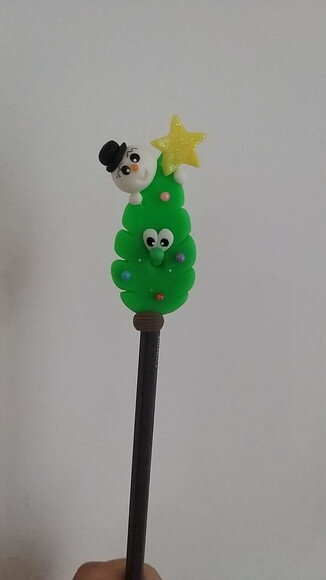 Lapis com Ponteira Arvore de Natal