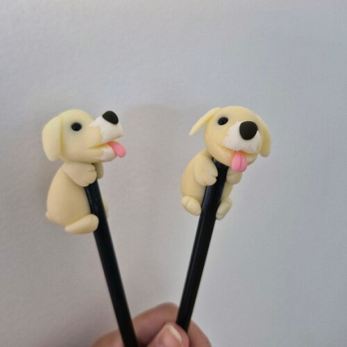 Lápis com Ponteira Cachorrinho