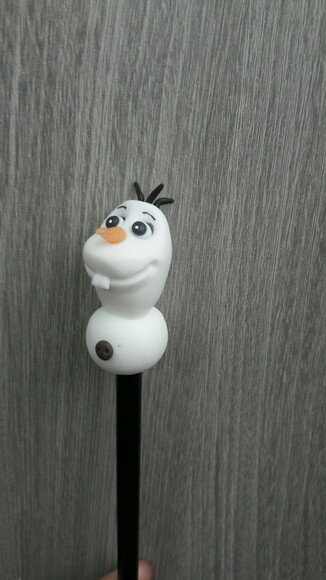 Lápis com Ponteira Olaf frozen