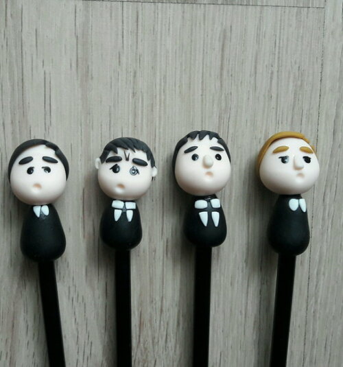 Lápis com Ponteiras Meninos do Rock