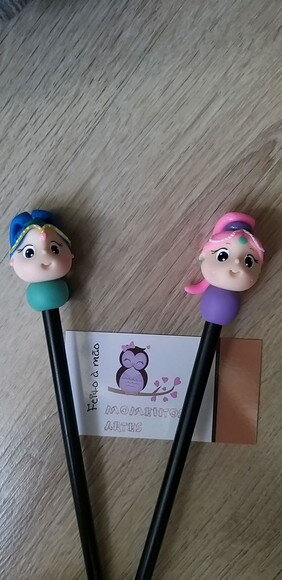 Lápis com Ponteiras shimmer shine