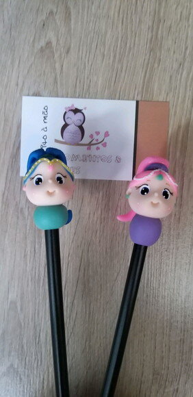Lápis com Ponteiras shimmer shine