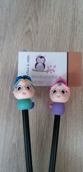 Lápis com Ponteiras shimmer shine