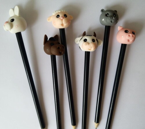 Lápis Lembrancinha Animais Fazendinha
