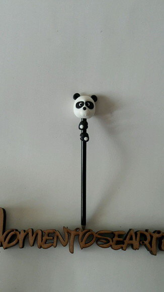 Lembrancinhas Lápis com Ponteiras Panda Patinha