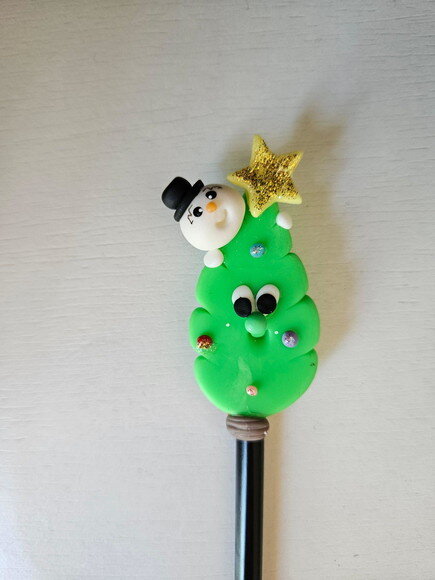 Lembrancinhas de Natal Lapis Árvore Pronta Entrega