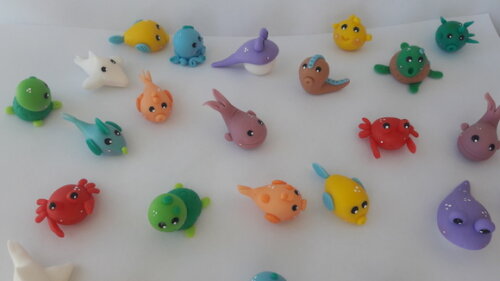 Mini Aplique Fundo do Mar Biscuit