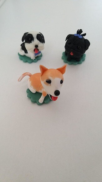 Mini Cachorrinhos em Biscuit