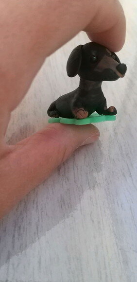 Mini Cãozinho em Biscuit