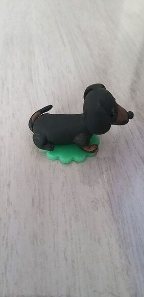 Mini Cãozinho em Biscuit