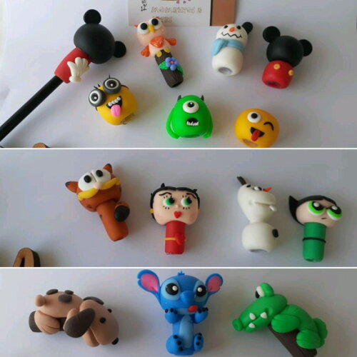 Ponteira de Caneta Bic Lembrancinhas Biscuit