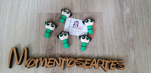 Ponteiras para Caneta Bic Poderosas Lembrancinhas Biscuit