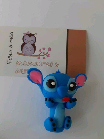 Ponteiras para Caneta Bic Stitch Lembrancinhas Biscuit