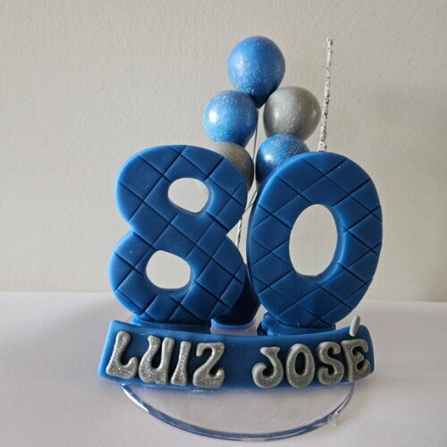 Topo de Bolo Adulto Personalizado