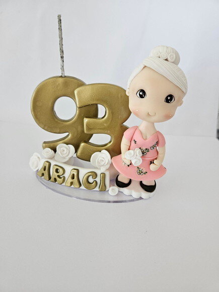 Topo de Bolo Adulto Personalizado