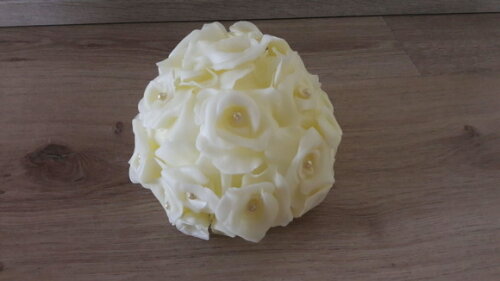 Topo de bolo buque de rosas biscuit