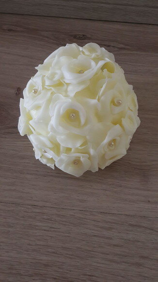 Topo de bolo buque de rosas biscuit