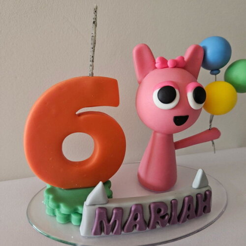 Topo de Bolo de Aniversário Sprinkers Ou...
