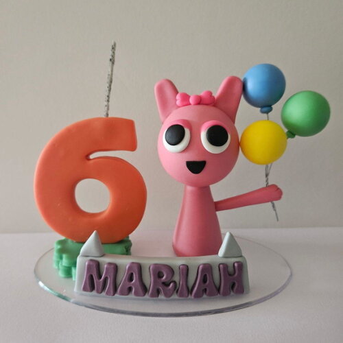 Topo de Bolo de Aniversário Sprinkers Ou...
