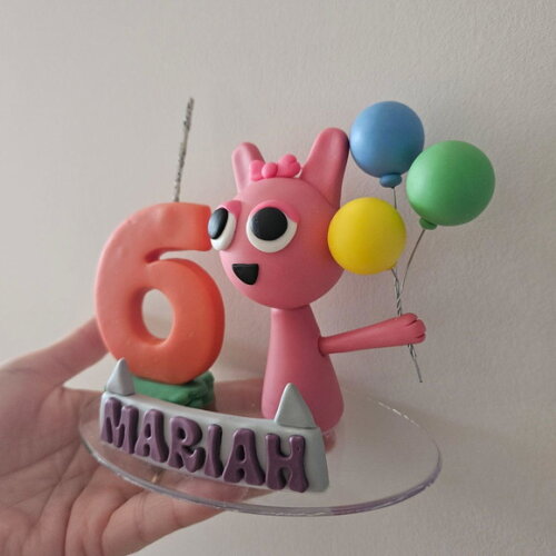 Topo de Bolo de Aniversário Sprinkers Ou...