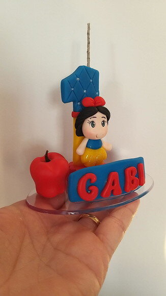 Topo Vela Branca de Neve