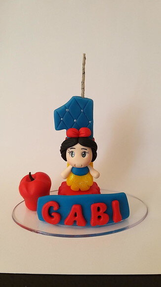 Topo Vela Branca de Neve