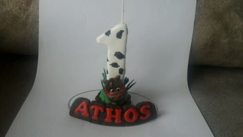 Topo Vela Fazendinha Personalizada