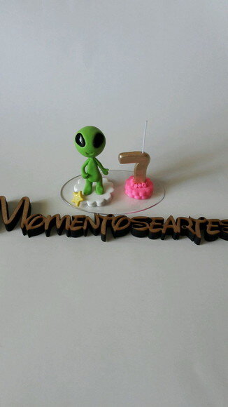Topo Vela E.t Astronauta Biscuit