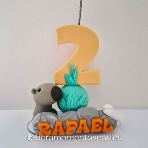 Vela Capivara Biscuit