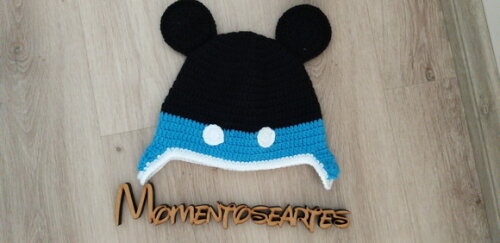 2 Toucas de Croche baby