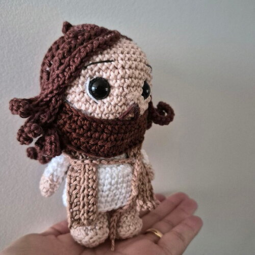 Amigurumi Jesus Cristo Boneco The Chose