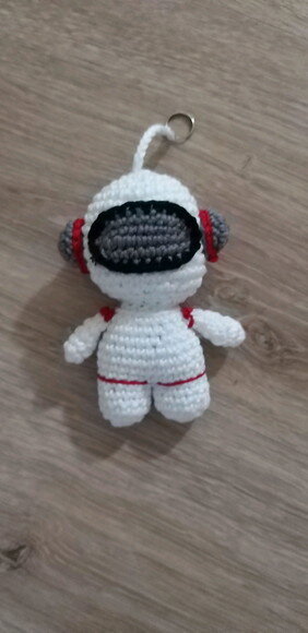 Astronauta Amigurumi Bonequinho Lembrancinhas