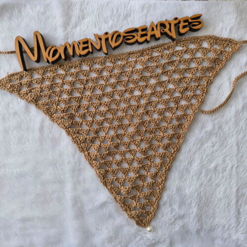 Bandana de Croche Adulto