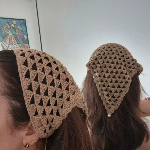 Bandana de Croche Adulto