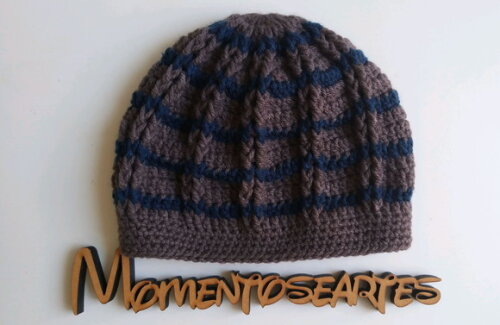 Boina em Croche masculina