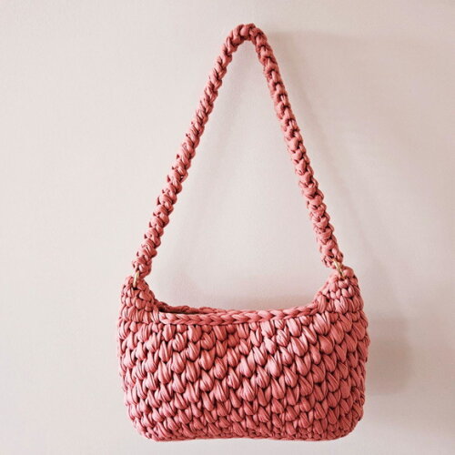 Bolsa de Crochê Alça Ombro