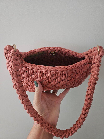Bolsa de Crochê Alça Ombro
