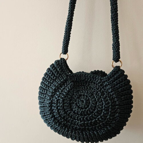 Bolsa de Crochê Flower Moderna