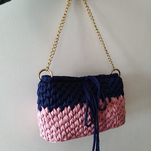 Bolsa de Crochê Ombro
