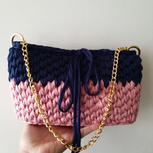 Bolsa de Crochê Ombro