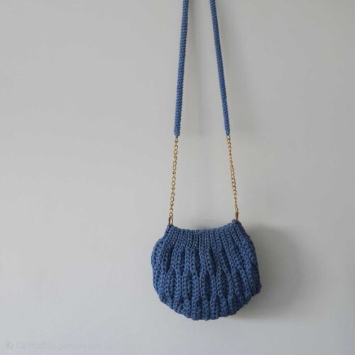 Bolsa de Crochê- Alça Transversal