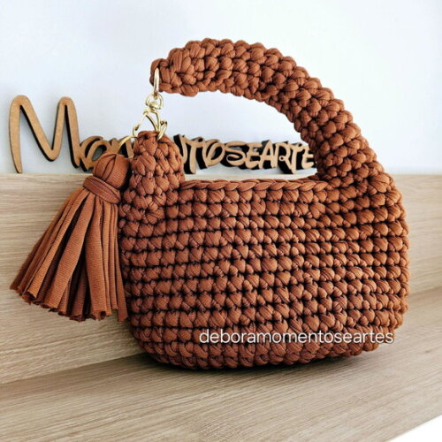 Bolsas de Crochê - Mão
